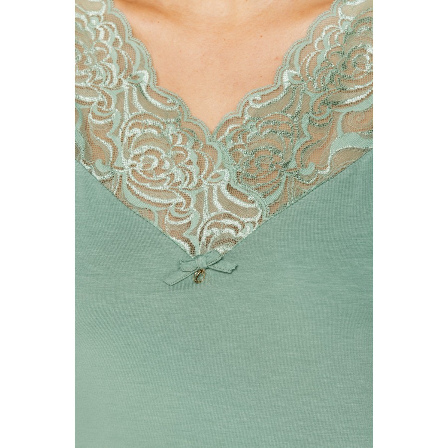 Camisón largo micromodal textura del tejido